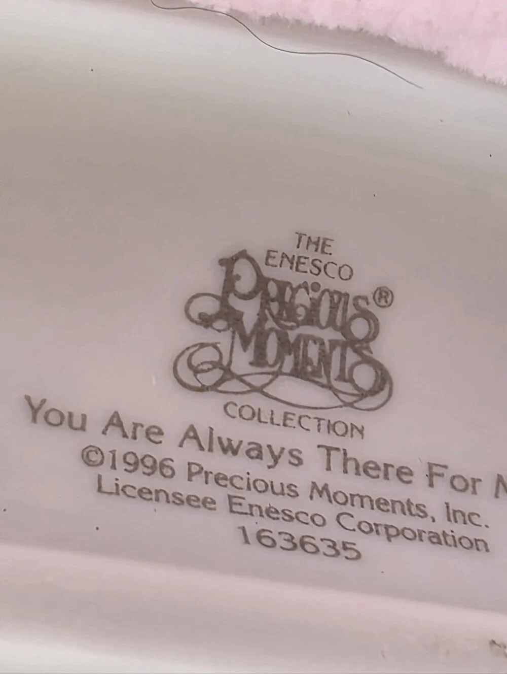 Precious Moment 'You Are Always There for Me' Figurine #163635